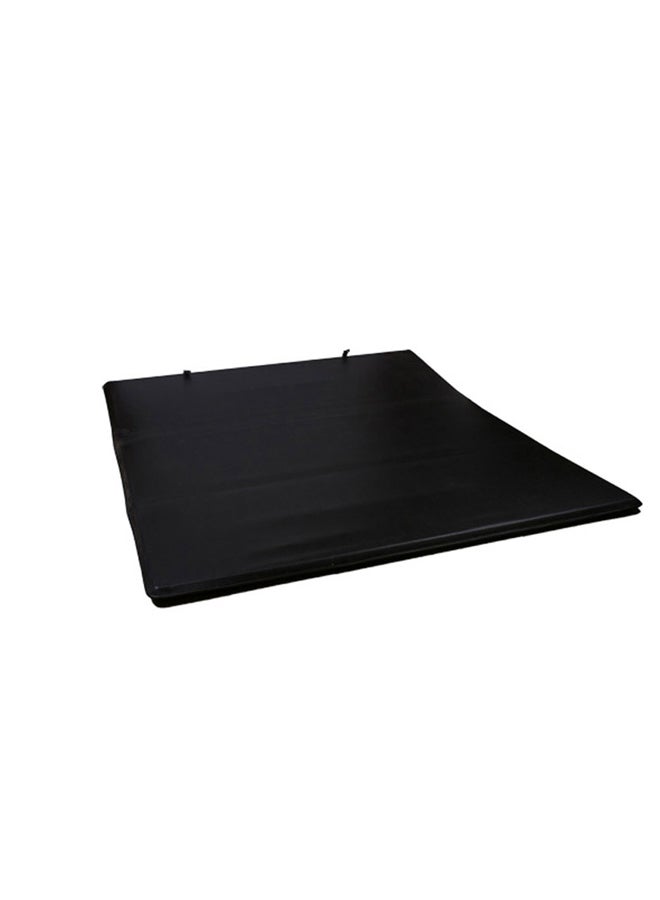 DPT Leather Foldable Tonneau Cover for a 2005 Hilux Single Cab, Hilux Cover, Black