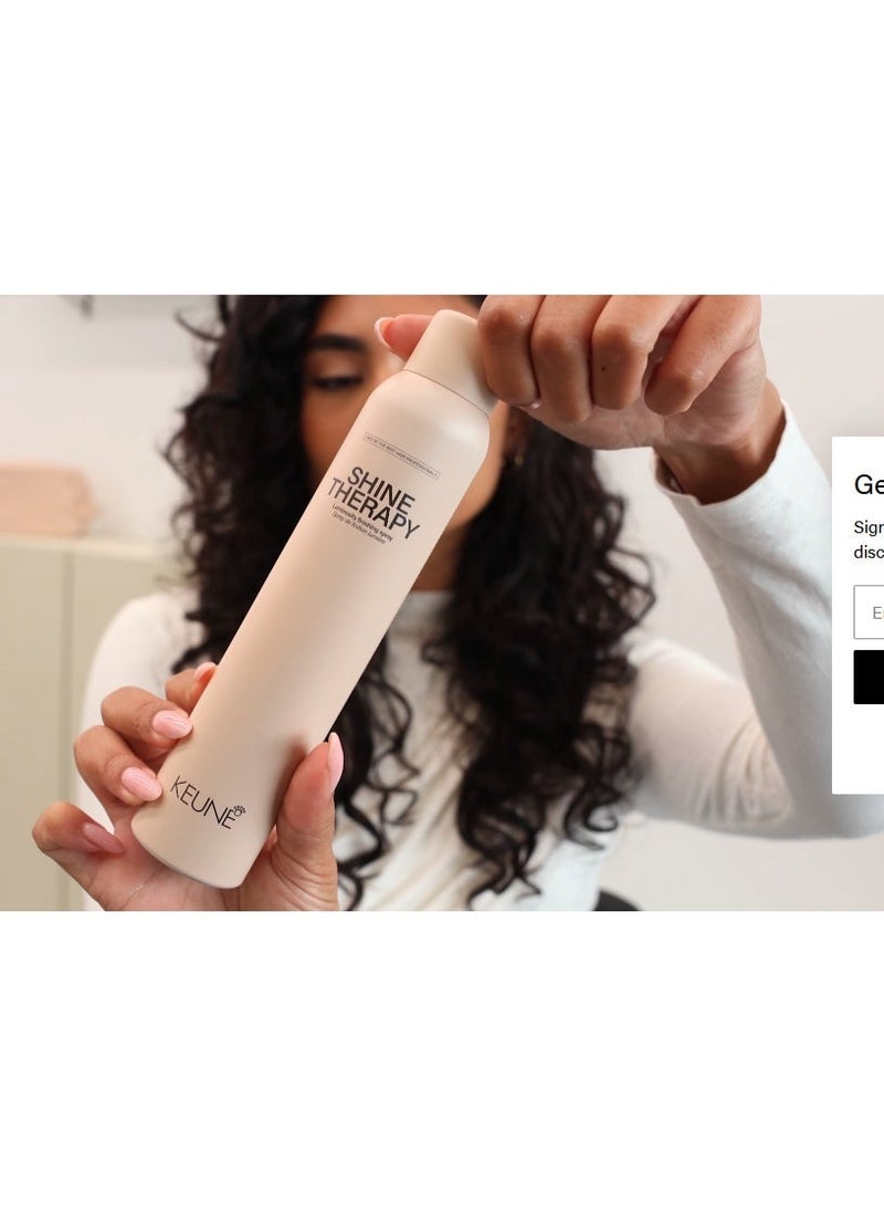 Keune SHINE THERAPY Luminosity finishing spray - Image 3