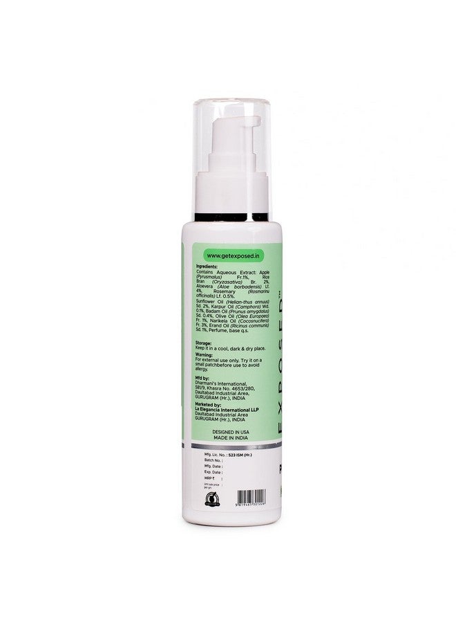 Exposed Sweat Protector Cream, 90Gm (Pack Of 1) | Anti Chafing Cream | Underarms, Inner Thighs, Under Breasts | Soothes Rashes & Calms Irritation | Sunflower Oil, Aloe Vera, Rosemary - Image 2