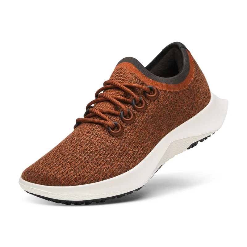 اول بيردز Men's Tree Dasher 2 - Rustic Orange (Twilight White Sole)