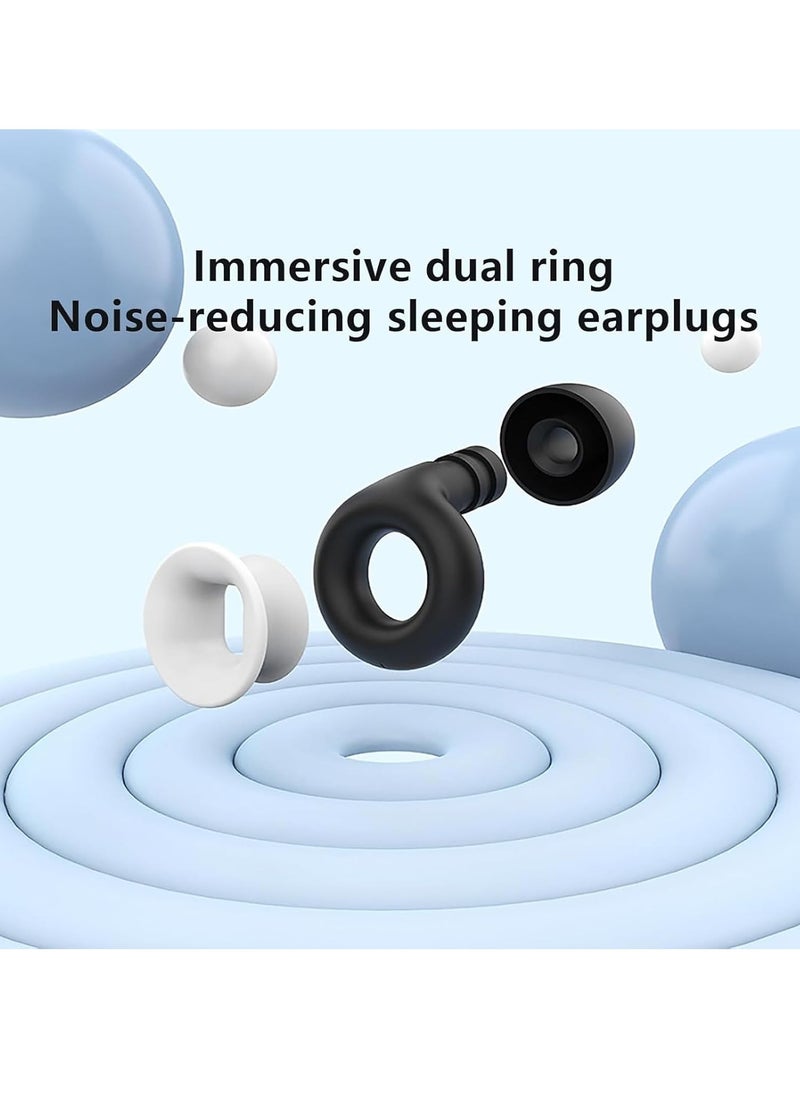 Generic - Artvive Snoring Silent Earplugs, Reusable Motorcycle Noise Reducing Earplugs, Earplugs for Sleeping and Noise Reduction - Image 1
