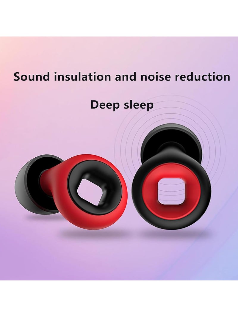 Generic - Artvive Snoring Silent Earplugs, Reusable Motorcycle Noise Reducing Earplugs, Earplugs for Sleeping and Noise Reduction - Image 1