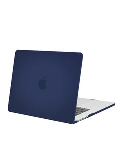 Generic Hard Shell Case Protective Snap On Cover Compatible with MacBook Air New 15 Inch 2023 Release A2941 M2 Chip w/Liquid Retina Display&Touch ID/Protective Plastic Hard Shell Case (Dark Blue)  - Image 1