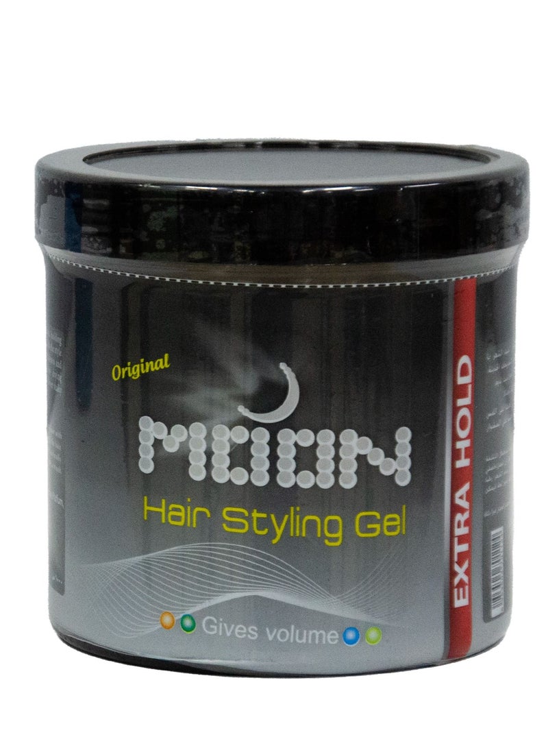 مون جل شعر ثبات إضافي يعطي كثافة 1000 مل رمادي - Image 1