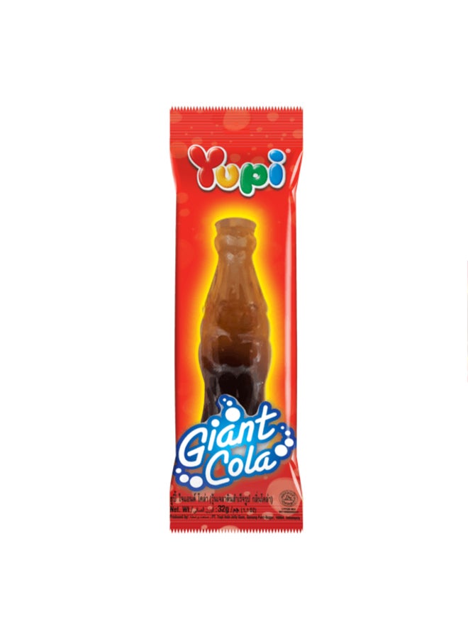 Yupi Giant Cola Shaped Gummy Candy 28 g Pack of 24 - Image 2