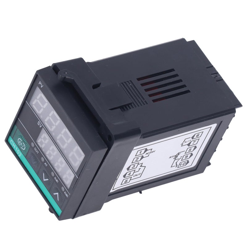 متحكم درجة الحرارة PID - منظم حراري رقمي ذكي نوع K CH102FK02-MxAN AC220V - Image 5
