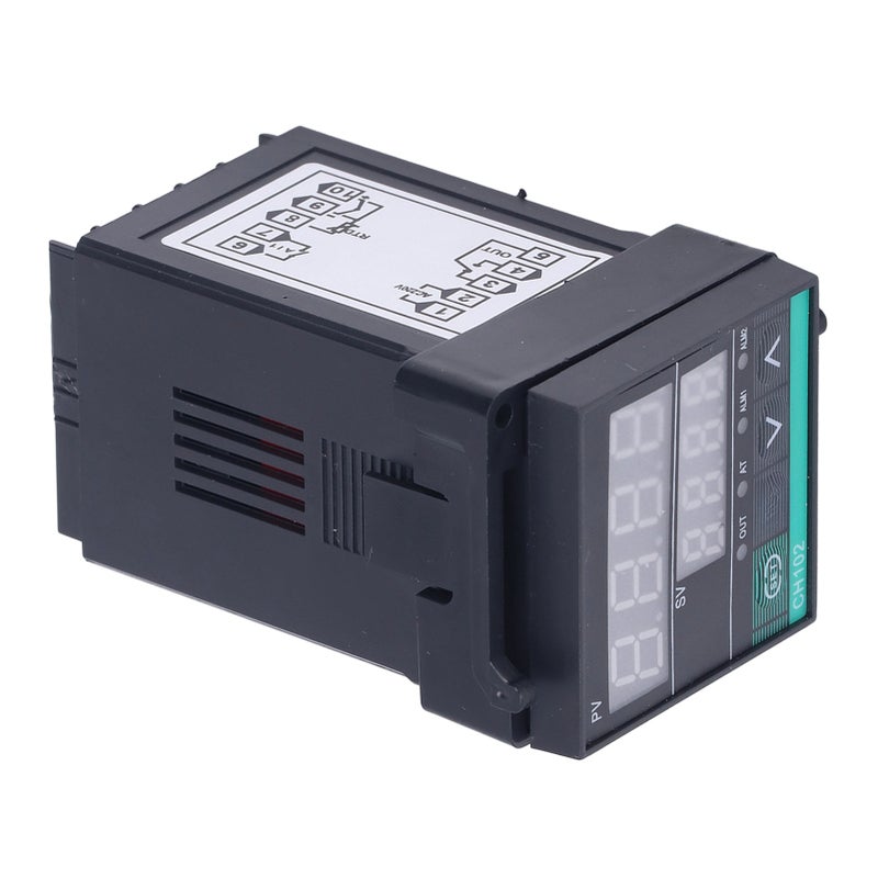متحكم درجة الحرارة PID - منظم حراري رقمي ذكي نوع K CH102FK02-MxAN AC220V - Image 4