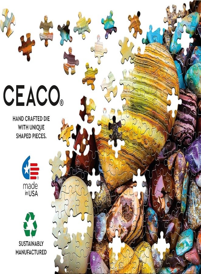 Ceaco - Heart Stones - 300 Piece Jigsaw Space Saver Puzzle - Puzzles for Smaller Spaces and Surfaces - Image 5