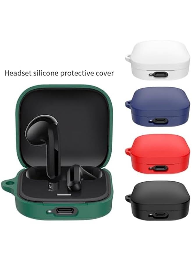 Upgrades Silicone Case Cover Not Slip & Shockproofs Protections Earbud Storage Bag Suitable for Redmi Buds 6 Earbud - Image 2