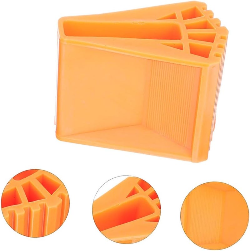 4 Pcs Non Slip Ladder Feet Covers Pads Stop Mat Leg Leveler For Stairs - Image 5