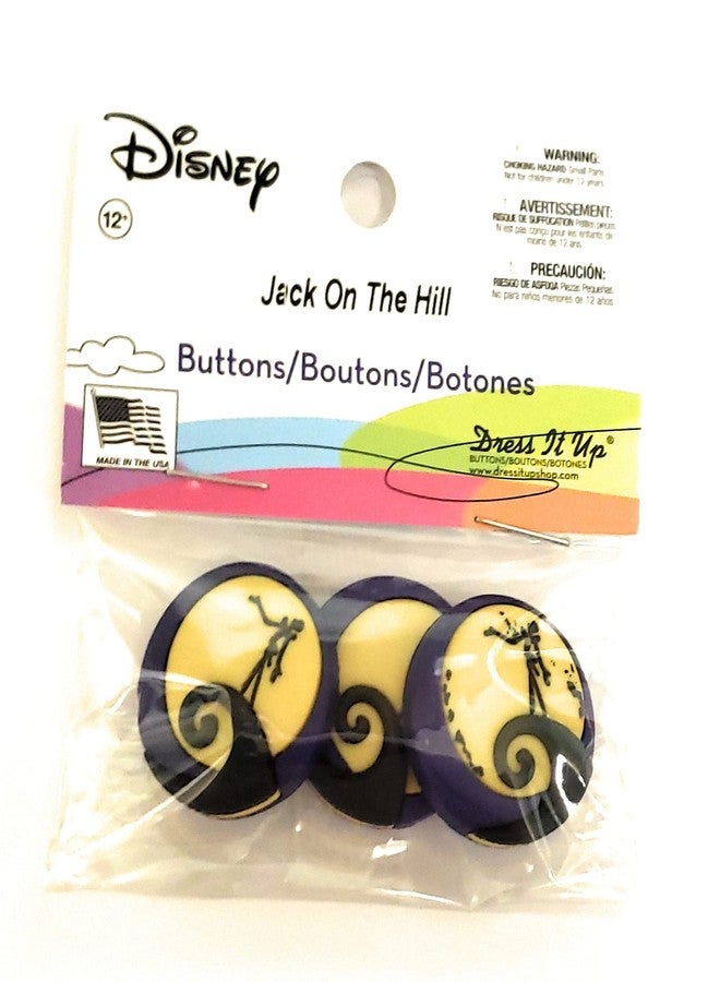 Dress It Up Jack on The Hill - by Dress it Up Buttons and Embellishments - Nightmare Before Christmas - Image 2