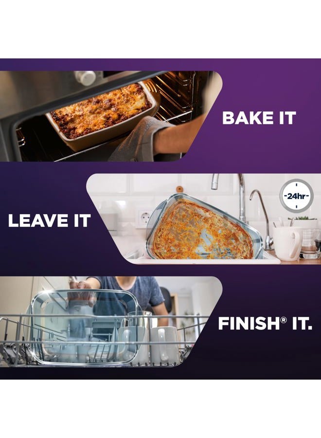 FINISH Quantum Infinity Shine, 70ct Dishwasher Tablets, Dishwasher Detergent Liquid, Advanced Clean & Shine - Image 4