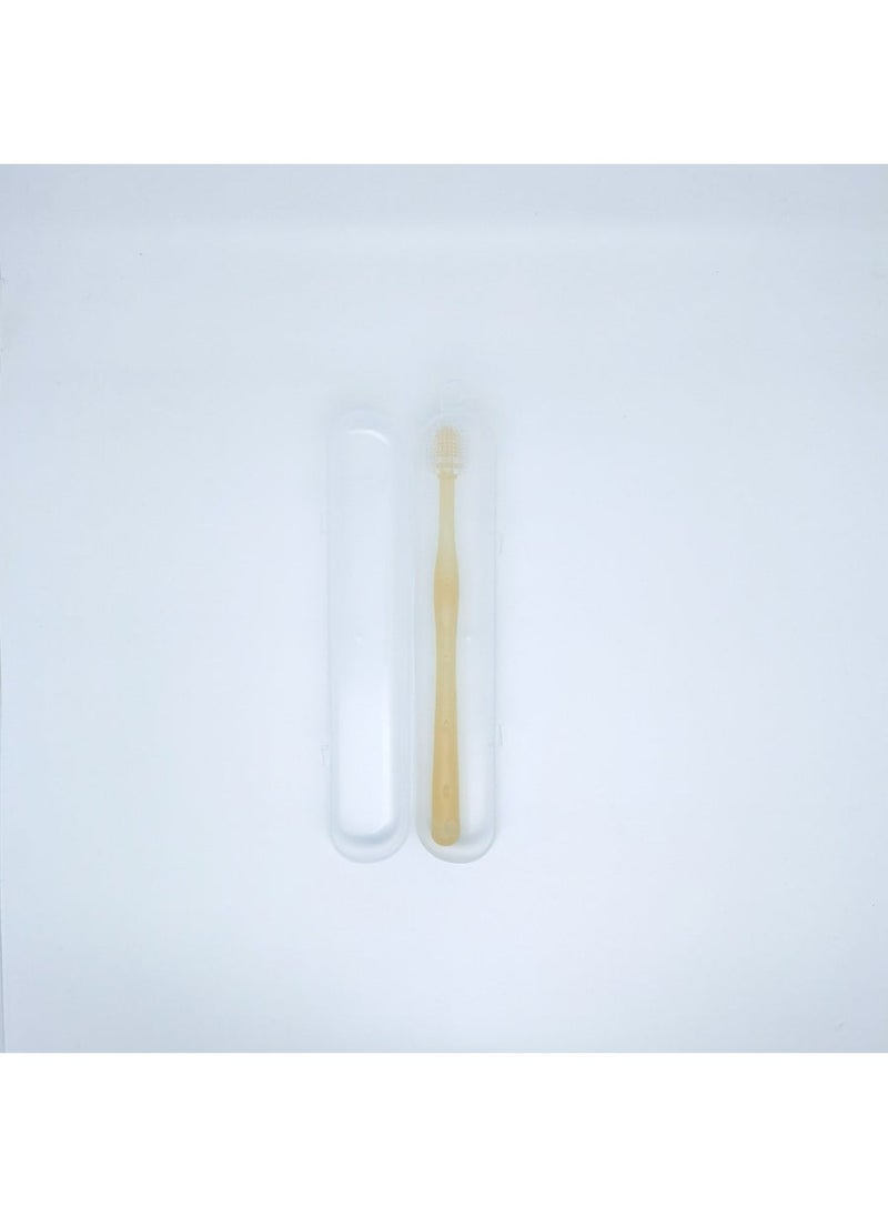 Generic Pet Dental Cleaning Kit Toothbrush Yellow-with plastic box 