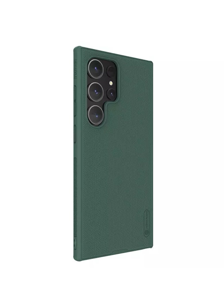 Nillkin Super Frosted Shield Pro Magnetic Series Cover Case Designed For Samsung Galaxy S24 Uitra - Green - Image 1