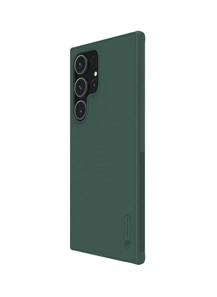 Nillkin Super Frosted Shield Pro Magnetic Series Cover Case Designed For Samsung Galaxy S24 Uitra - Green - Image 3