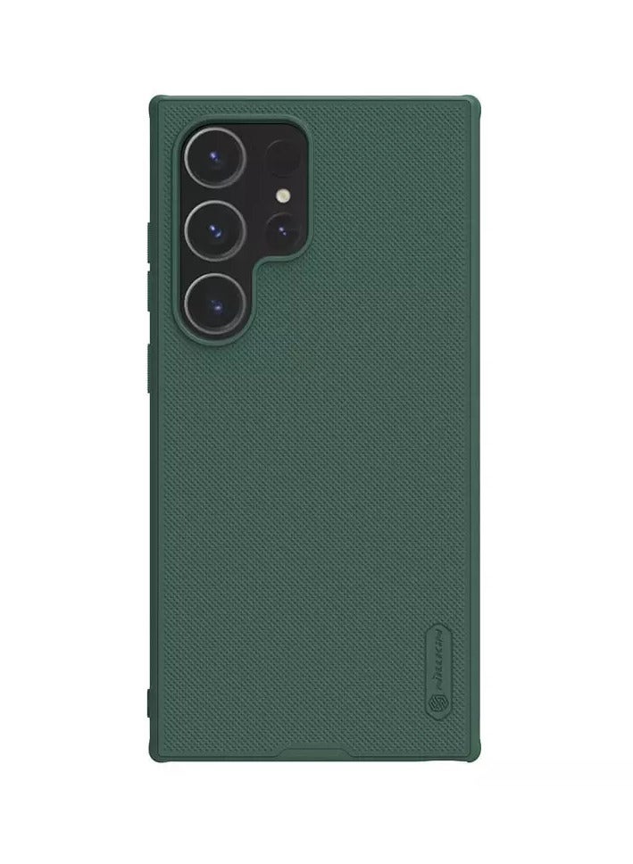 Nillkin Super Frosted Shield Pro Magnetic Series Cover Case Designed For Samsung Galaxy S24 Uitra - Green - Image 4