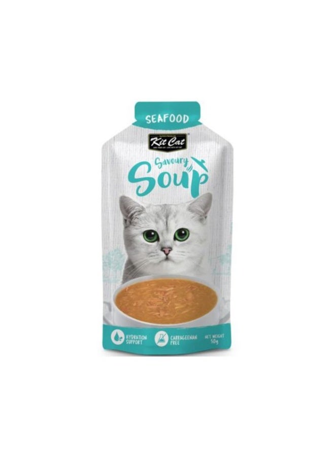 Kit Cat Savoury Soup Seafood 300g