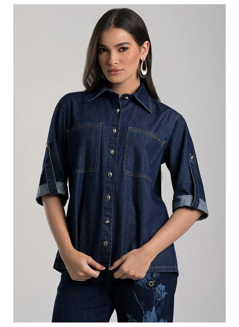 Carmen Steffens Jeans Shirt Flower