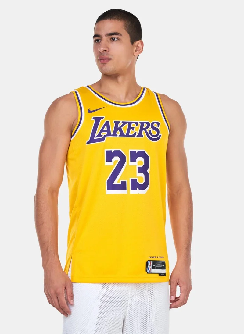 Nike Men's Dri-FIT NBA Swingman Los Angeles Lakers Icon Edition Jersey - 2022/23