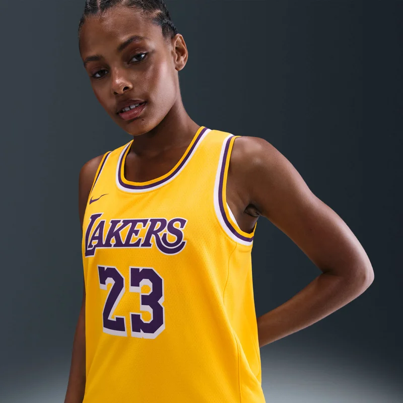 Nike Men's Dri-FIT NBA Swingman Los Angeles Lakers Icon Edition Jersey - 2022/23