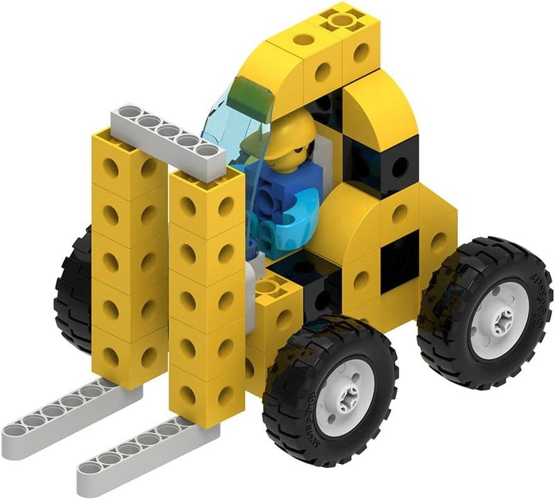 Gigo Toys Engineering Vehicles Heavy Vehicles Construction Toy Set with 120 Pieces - Image 5