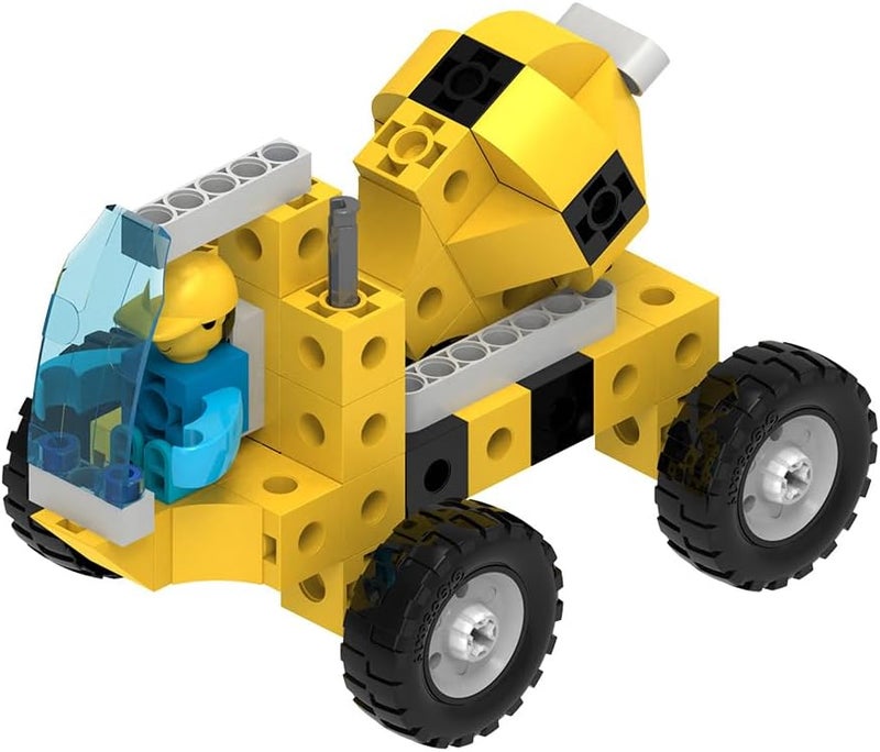 Gigo Toys Engineering Vehicles Heavy Vehicles Construction Toy Set with 120 Pieces - Image 4