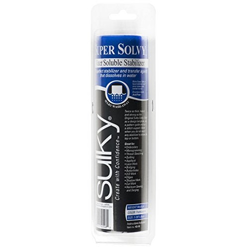 Sulky Of America Super Solvy Water Soluble Stabilizer, 8" by 9 yd - Image 1