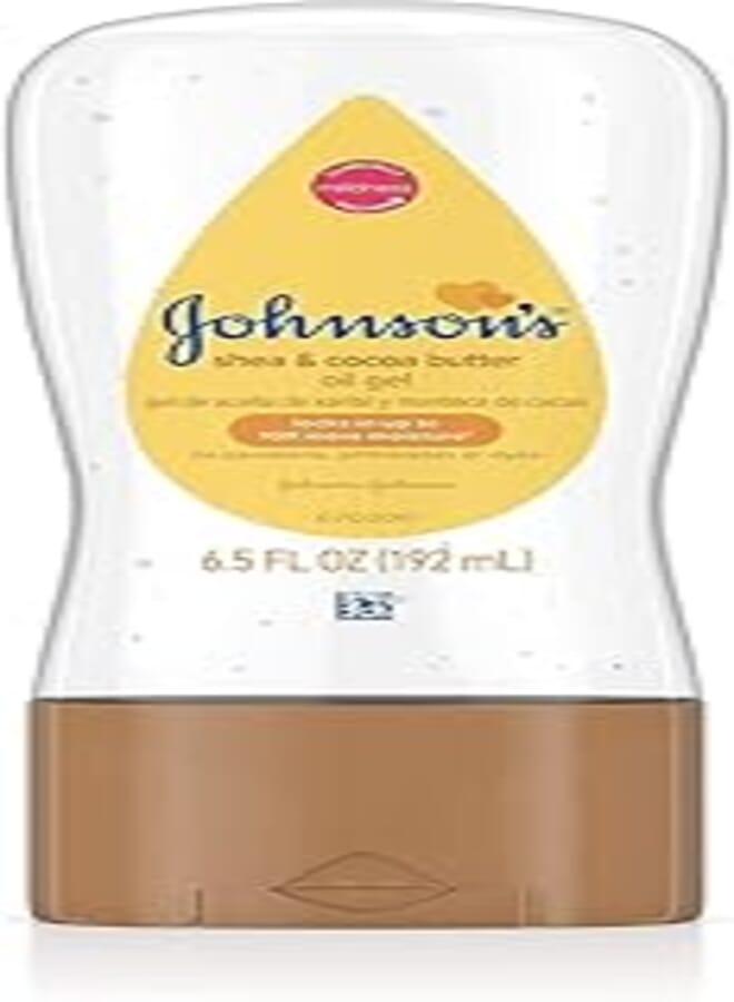 Johnson's shea & cocoa butter oil gel, 192ml