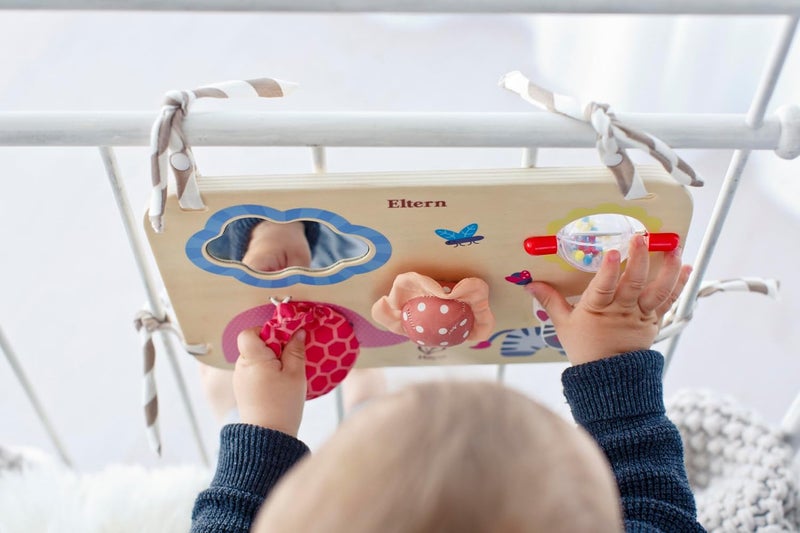 Hape, Busy Buddies, Educational, Sensory, Color Recognition Toy, Multicolor - Image 5