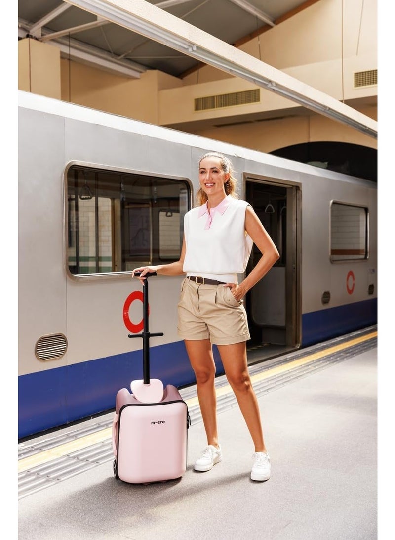 Micro Ride On Luggage Eazy Allrounder Blue (Pink) - Image 3