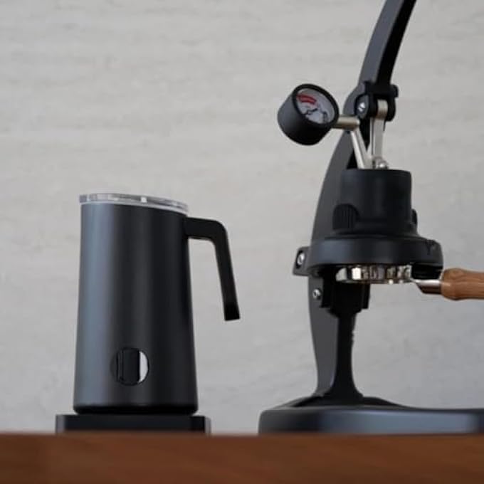 subminimal Nano Foamer Gen 2  Professional Microfoam Maker For BaristaQuality Lattes And Cappuccinos 200 Ml Capacity  ColorBlack - Image 4