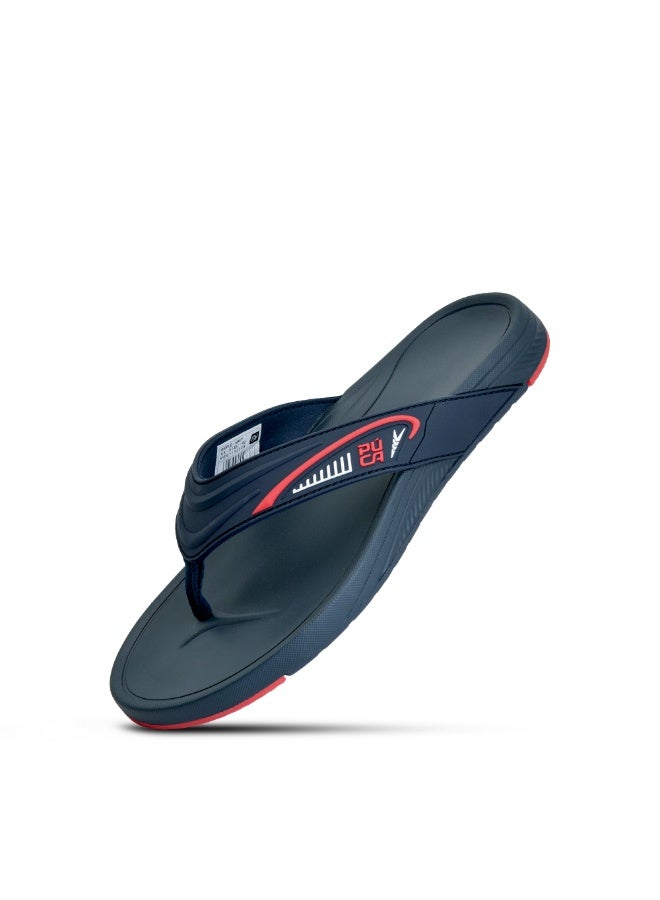 بوكا شباشب بوكا الرجالية، شباشب أنيقة ومريحة للرجال | ريبل أزرق - Image 1