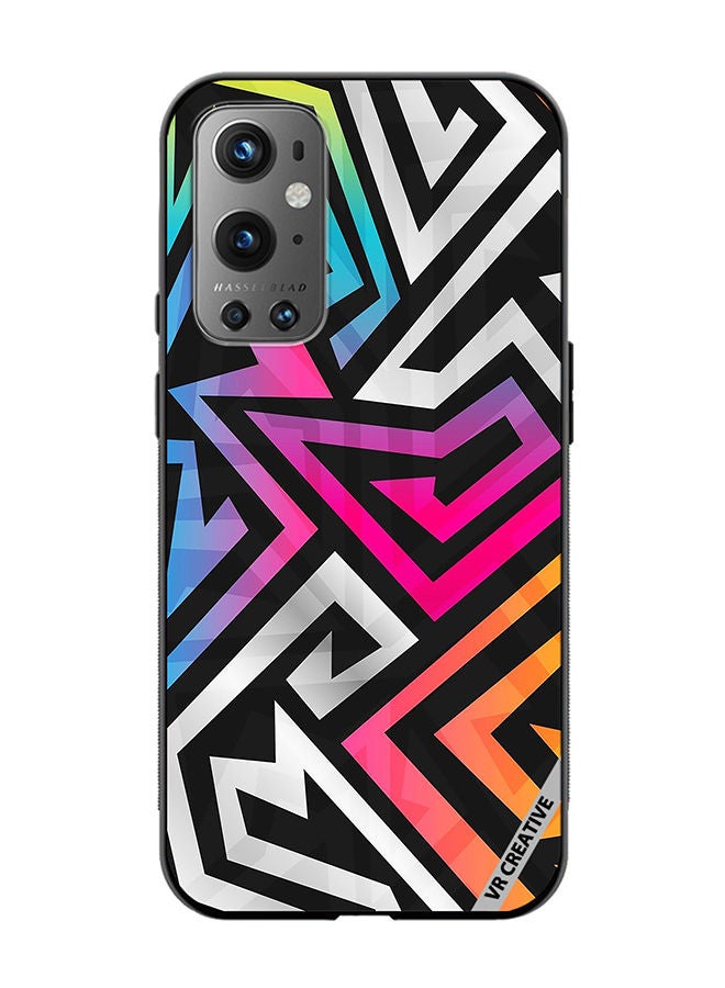 VR CREATIVE Protective Case Cover For OnePlus 9 Pro Design Multicolour - Image 1