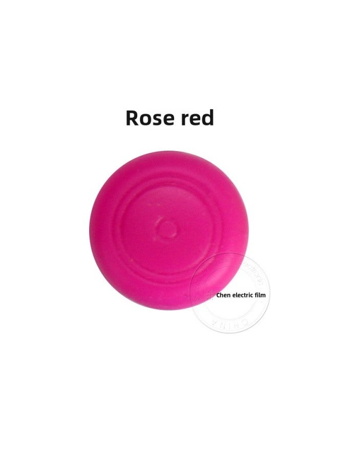 Switch Handle Rocker Cap Ring Silicone Cap NS JOY-CON Animal Mushroom Head Key Cap-Product Color:Rose Red  - Image 1