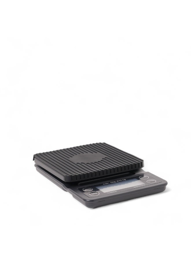  TOMAKEIT Electronic Weighing Coffee Scale Black 19.5 x 13.5 x 3cm - Image 2