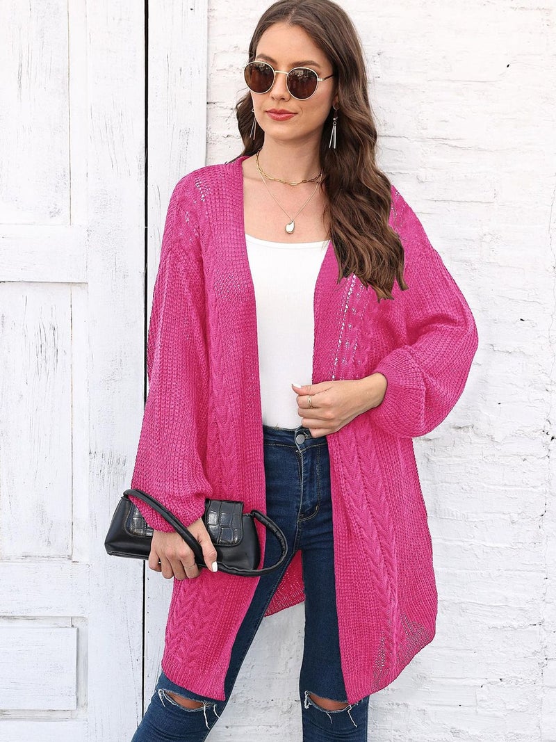 YUNIQEE سترة فوشيا سادة - Image 3
