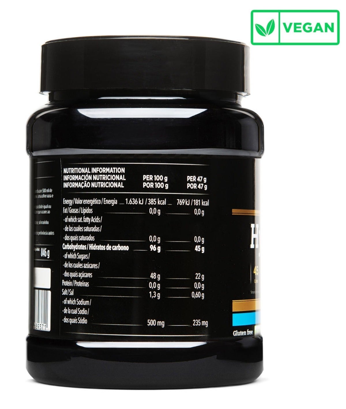 Crown Sport Nutrition Hyperdrink 45, Very High Carbohydrate Drink, Neutral Flavor (846G)