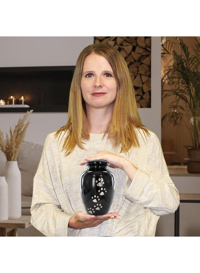 Trupoint Memorials Trupoint Memorials Pet Urn for Dogs and Cats Ashes - A Loving Resting Place for Your Special Pet, Cat and Dog Urns for Ashes, Pet Cremation Urns - Black, Small Pets up to 17 Lbs - Image 3