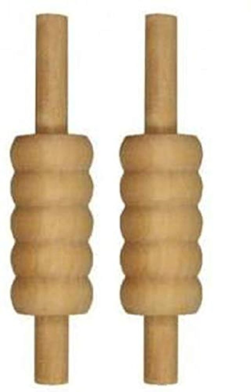 Reindeer Wooden Cricket Stump Bails | Lightweight Gilli Set | Durable & Easy to Use | Perfect for Indoor & Outdoor Cricket Matches | Pack of 2 (1 Pair) | Cricket Accessories