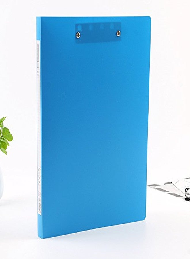 AKAHA Double Strong Clips File Folder Report Cover, Punchless Binder, Office Project Folder, Commercial or School Documents File Folder, for Letter Size or A4 Size, 100 Sheet Capacity, Blue - Image 5
