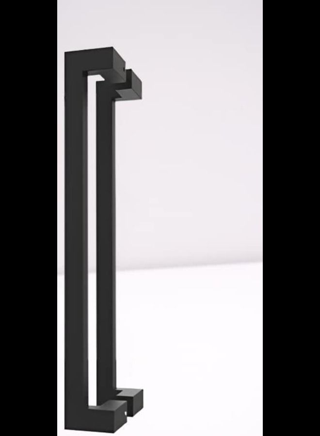 عباسلي مقبض سحب لباب زجاجي وباب خشبي مقبض باب منزلق سهل التركيب - Image 1