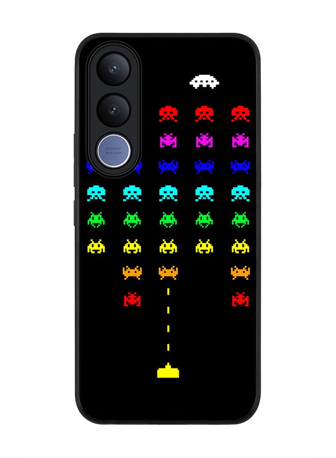 Stylizedd For vivo V70 FE Case,Slim fit Camera Protection, Shockproof Thin Phone cover  - Space Invader - Image 1