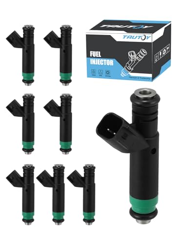 TAUTOY FJ475 Fuel Injectors 8PCS 47L Only For Chrysler Aspen 2007For Dodge 20012007 Dakota Durango Ram 1500For Mitsubishi Raider 20062007For Jeep Commander Grand Cherokee - Image 1