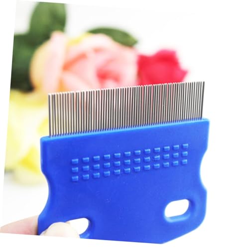 INSIME Professional Head Lice and Nits Removal Comb | Anti-Lice Treatment for Women's Hair | Stainless Steel Nit Remover for Eggs (Pack of 2) - Image 2