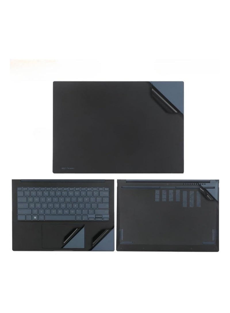general Laptop Sticker Case Compatible Asus ZenBook 14 OLED 2025 UX3405C 14 inch Scratch Resistant Sticker Triple Sided Laptop Film Laptop Film - Image 1