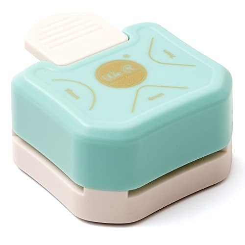 We R Memory Keepers 3 Way Rounded Corner Punch, White, Paper Punches for Crafts, Scrapbook Pages, Photo Corners, Home Décor Projects, Journaling, Invitations, Card Making, and More - Image 1