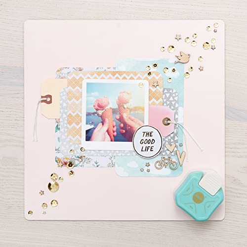 We R Memory Keepers 3 Way Rounded Corner Punch, White, Paper Punches for Crafts, Scrapbook Pages, Photo Corners, Home Décor Projects, Journaling, Invitations, Card Making, and More - Image 5