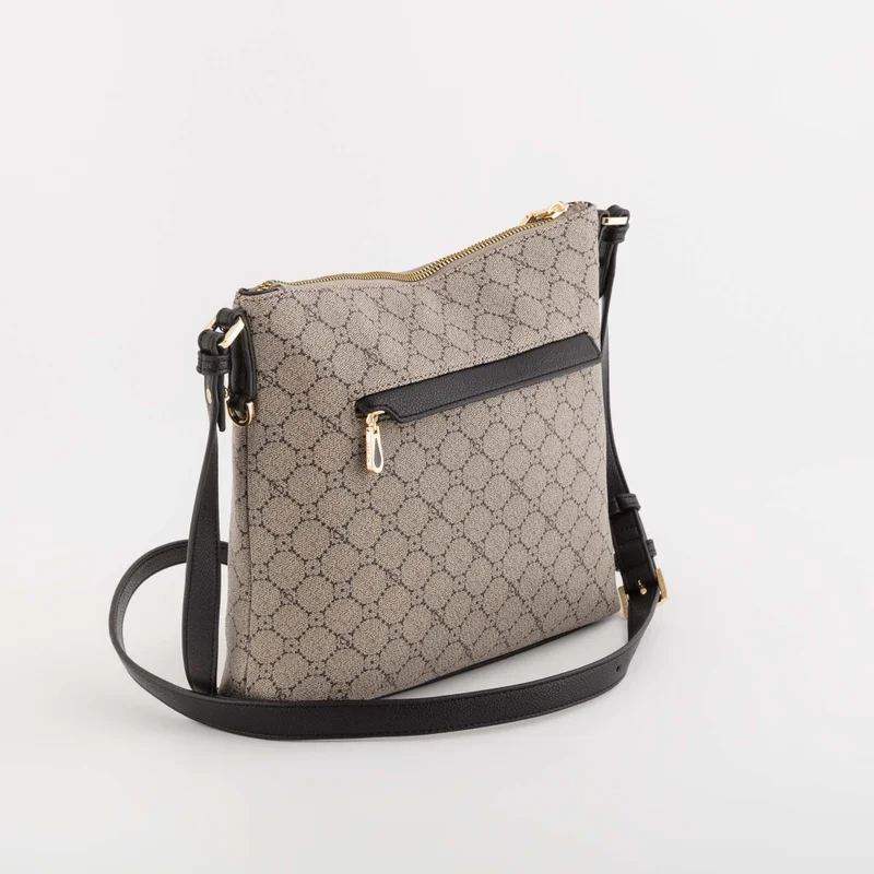 CARPISA Women's Cross-Body Bag Diana Taupe/Black