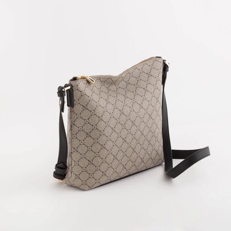 CARPISA Women's Cross-Body Bag Diana Taupe/Black