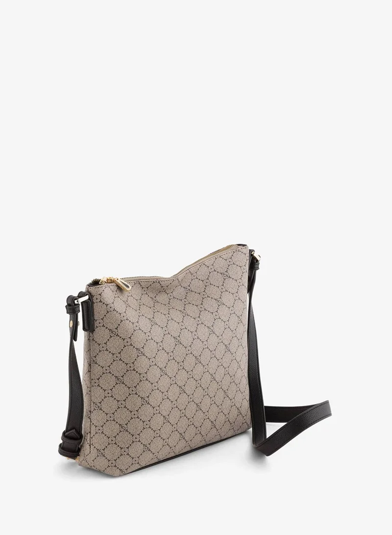 كاربيزا Women's Cross-Body Bag Diana Taupe/Black